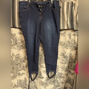 Lane Bryant Stirrup Jeans Rare Find, Size 20